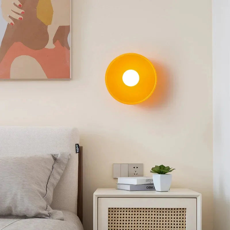 Luminaire Plafonnier surface montée en pierre de verre colorée – Référence : Elowen5623- - Nexa Lights