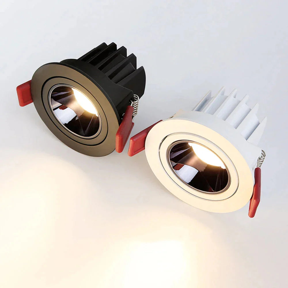 Luminaire Spot orientable à 360° argenté – Référence : Elina3847- - Nexa Lights
