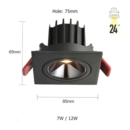 Luminaire Spot orientable à 360° argenté – Référence : Elina3847- - Nexa Lights