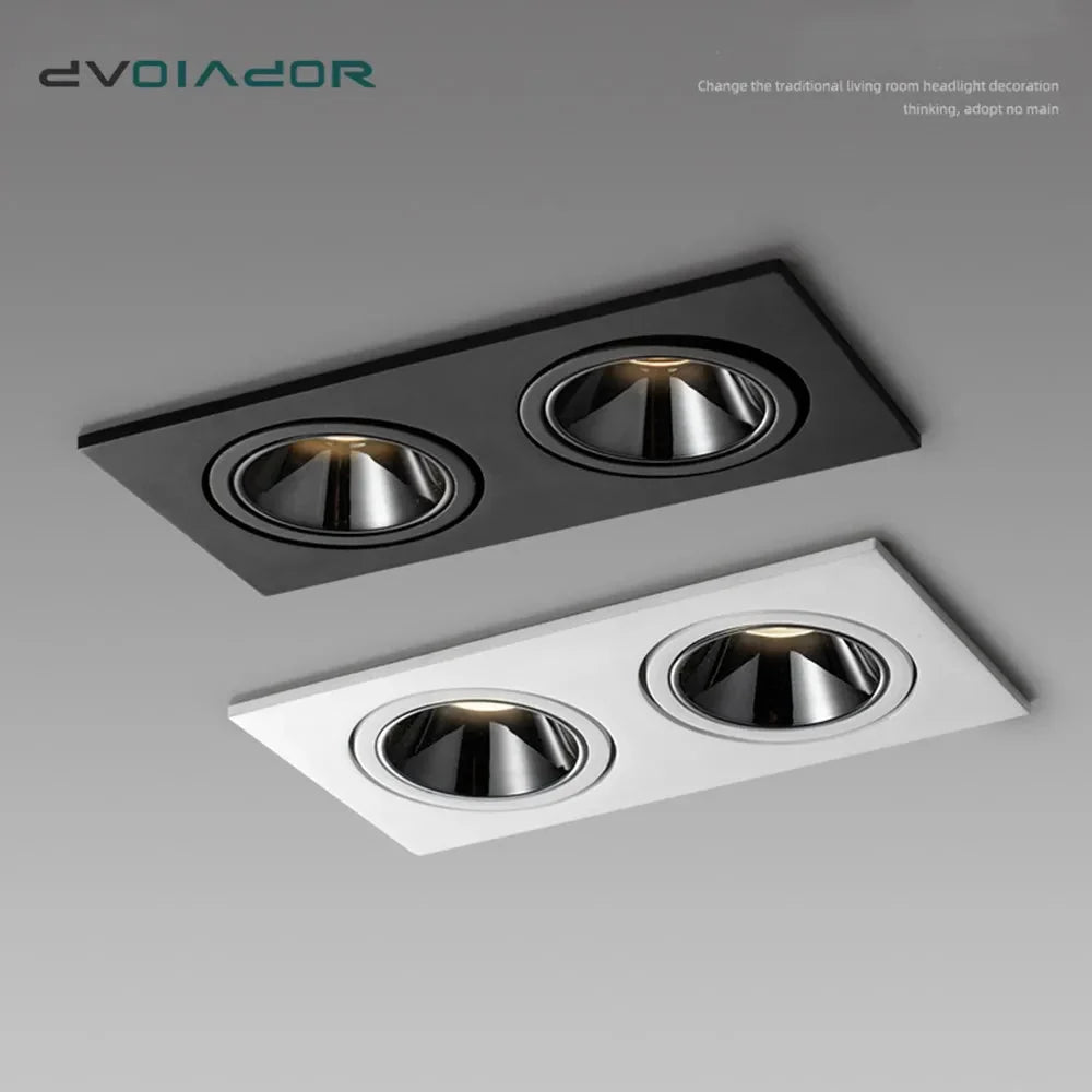 Luminaire Spot orientable à 360° argenté – Référence : Elina3847- - Nexa Lights