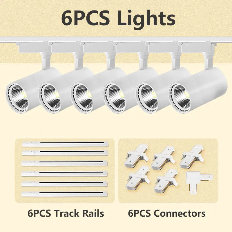 Luminaire Spot tête directionnelle chrome – Référence : Elora7369- - Nexa Lights