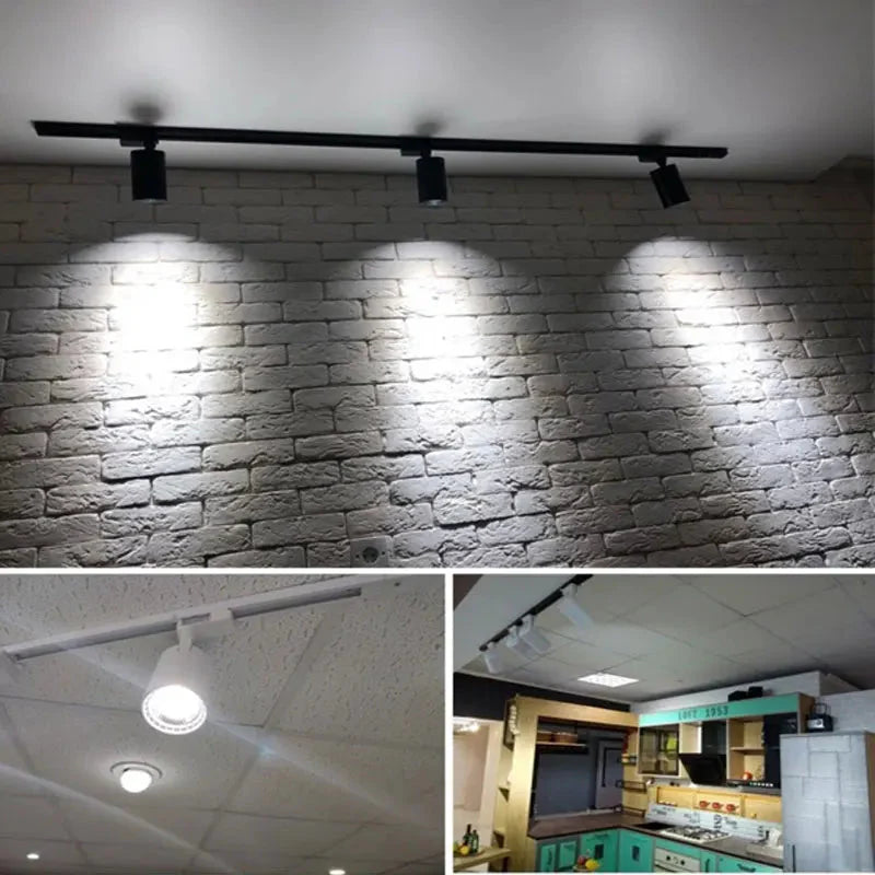 Luminaire Spot tête directionnelle chrome – Référence : Elora7369- - Nexa Lights