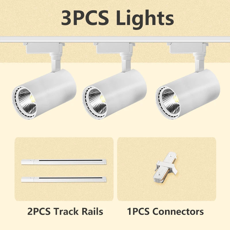 Luminaire Spot tête directionnelle chrome – Référence : Elora7369- - Nexa Lights