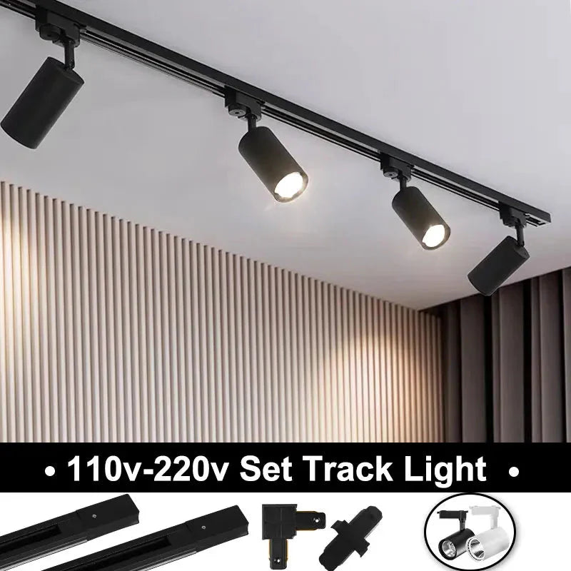 Luminaire Spot tête directionnelle chrome – Référence : Elora7369- - Nexa Lights