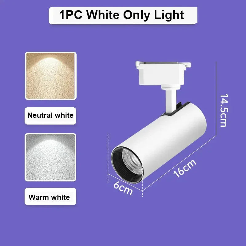 Luminaire Spot tête directionnelle chrome – Référence : Elouan3572- - Nexa Lights