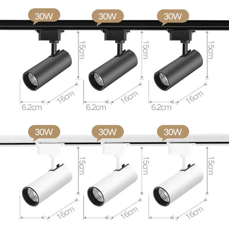 Luminaire Spot tête directionnelle chrome – Référence : Elouan3572- - Nexa Lights