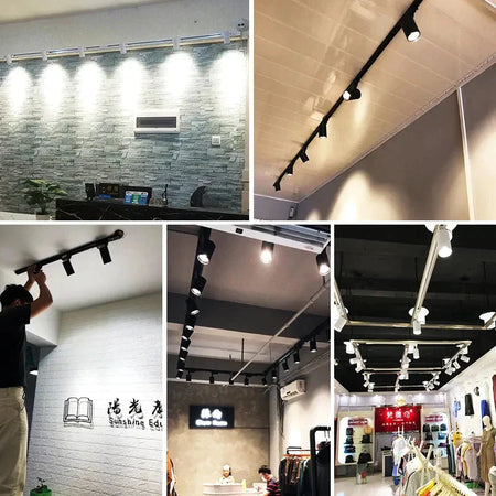 Luminaire Spot tête directionnelle chrome – Référence : Elouan3572- - Nexa Lights