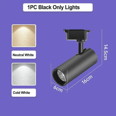 Luminaire Spot tête directionnelle chrome – Référence : Elouan3572- - Nexa Lights