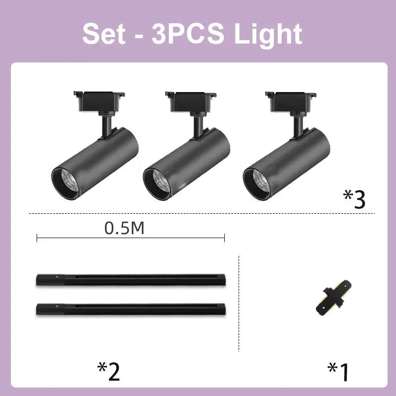 Luminaire Spot tête directionnelle chrome – Référence : Elouan3572- - Nexa Lights