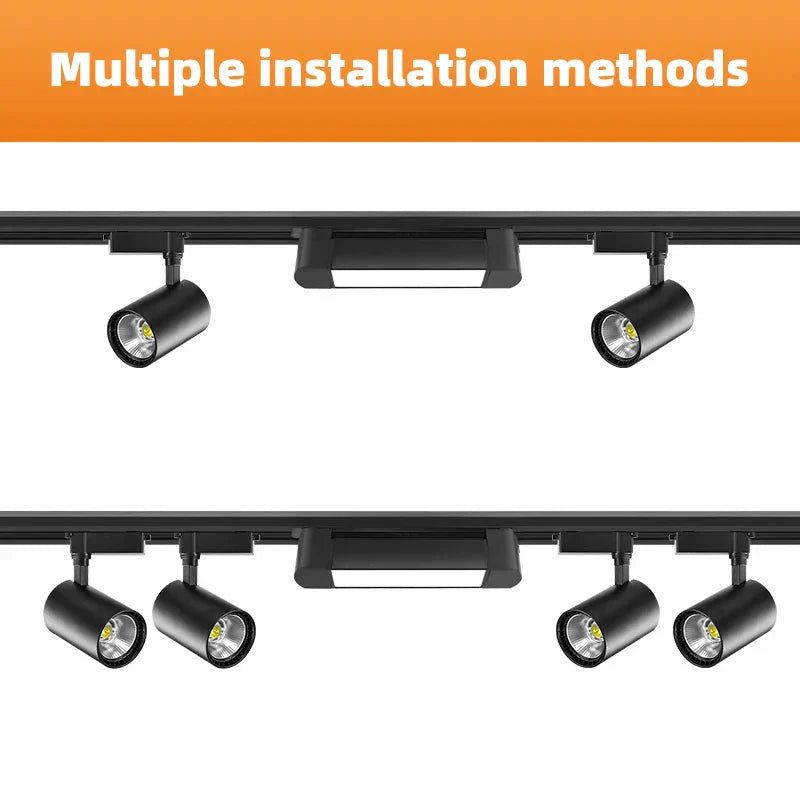 Luminaire Spot tête directionnelle chrome – Référence : Elowen5721- - Nexa Lights