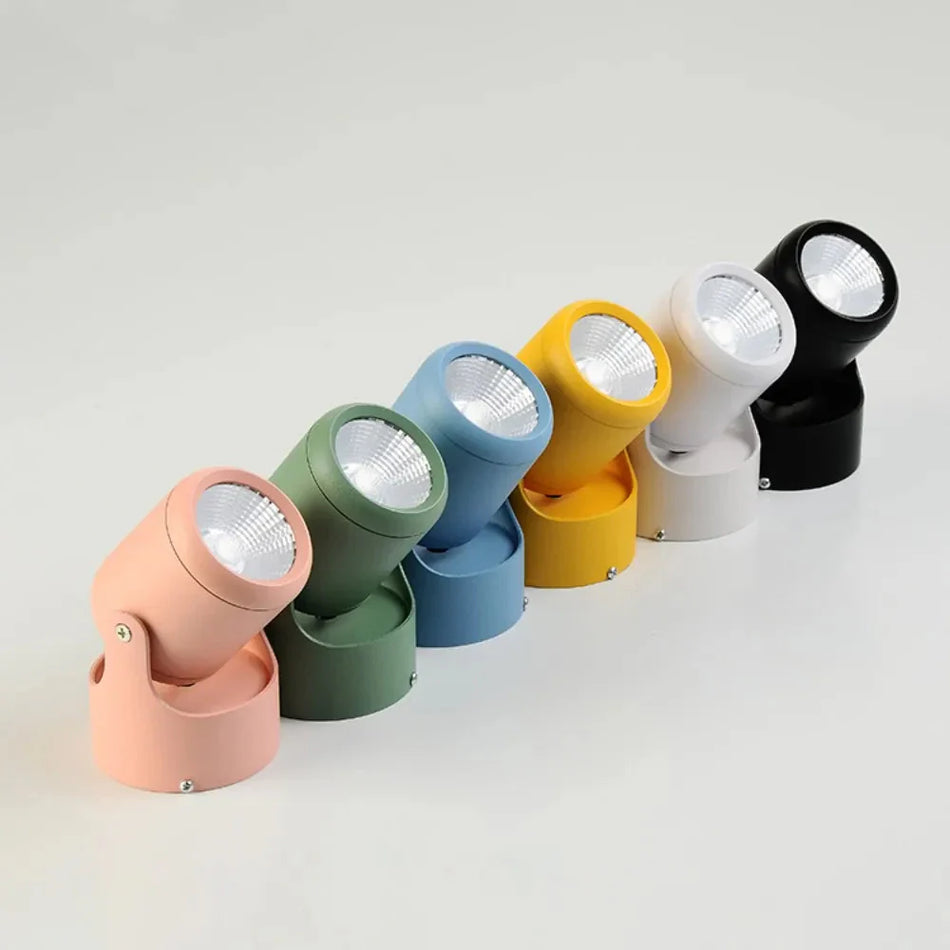 Luminaire Spot tête directionnelle chrome – Référence : Elowen5839- - Nexa Lights