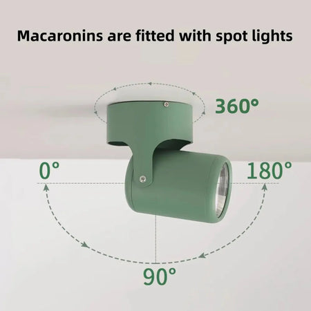 Luminaire Spot tête directionnelle chrome – Référence : Elowen5839- - Nexa Lights
