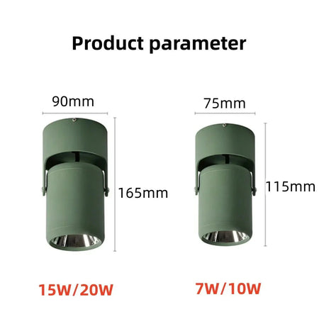 Luminaire Spot tête directionnelle chrome – Référence : Elowen5839- - Nexa Lights