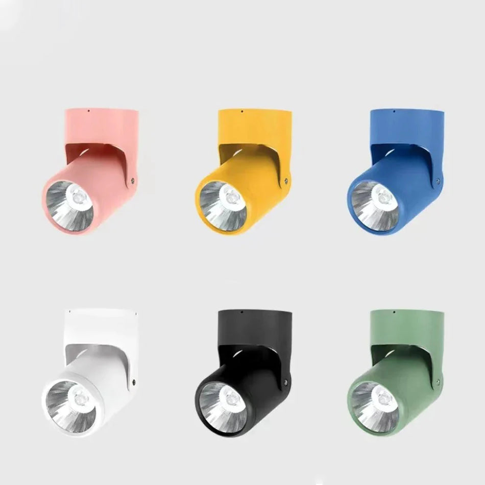 Luminaire Spot tête directionnelle chrome – Référence : Elowen5839- - Nexa Lights