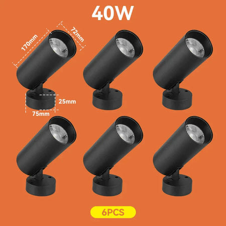 Luminaire Spot tête directionnelle chromée – Référence : Liora3472- - Nexa Lights