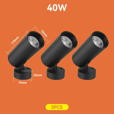 Luminaire Spot tête directionnelle chromée – Référence : Liora3472- - Nexa Lights