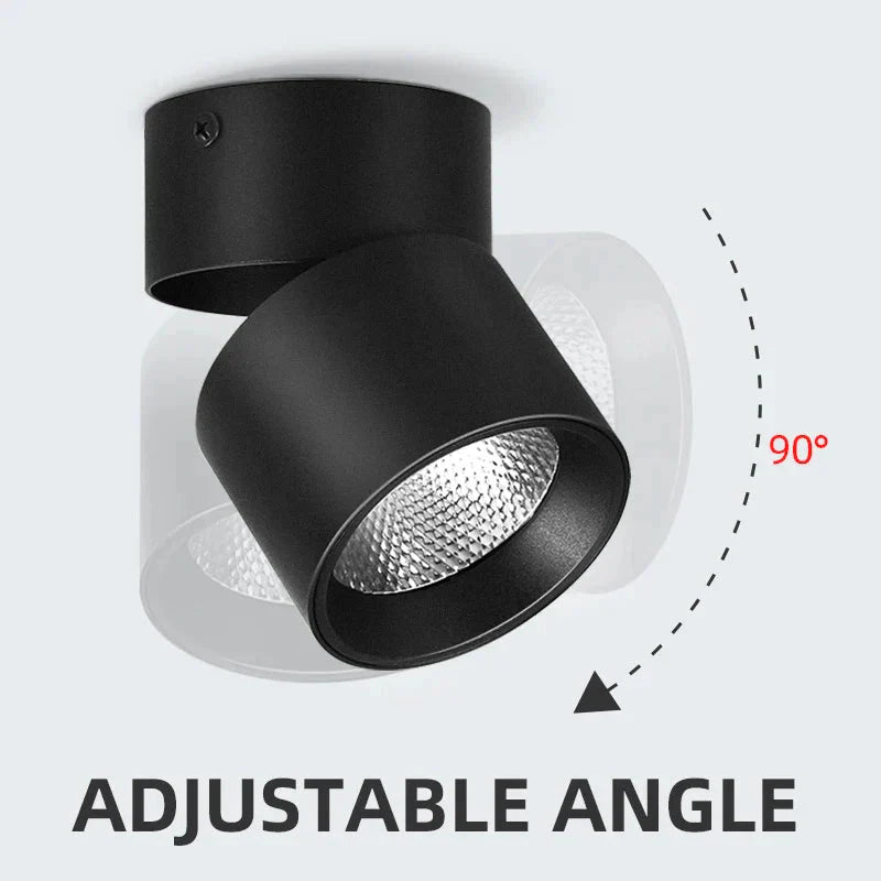 Luminaire Spot tête directionnelle chromée – Référence : Liora3472- - Nexa Lights