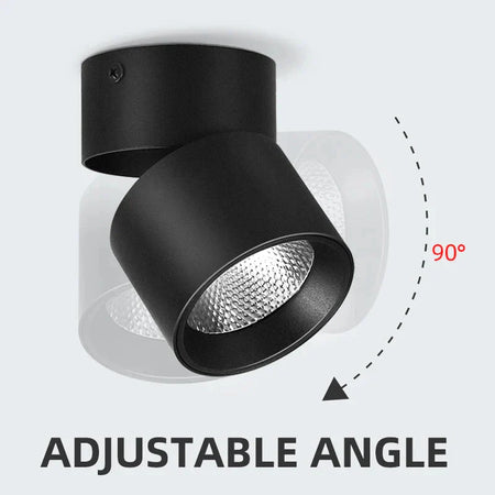 Luminaire Spot tête directionnelle chromée – Référence : Liora3472- - Nexa Lights
