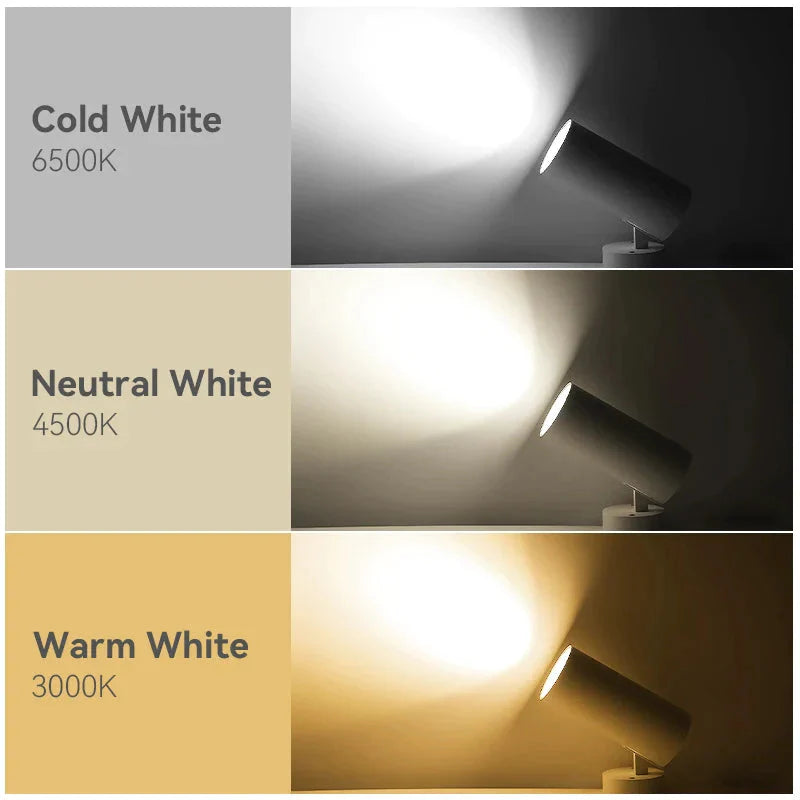 Luminaire Spot tête directionnelle chromée – Référence : Liora3472- - Nexa Lights