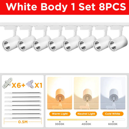 Luminaire Spot tête directionnelle en aluminium – Référence : Éliot3741- - Nexa Lights