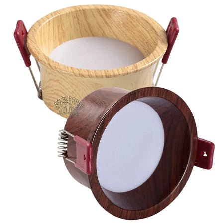Luminaire Spot tête directionnelle en bois – Référence : Elowen5724- - Nexa Lights