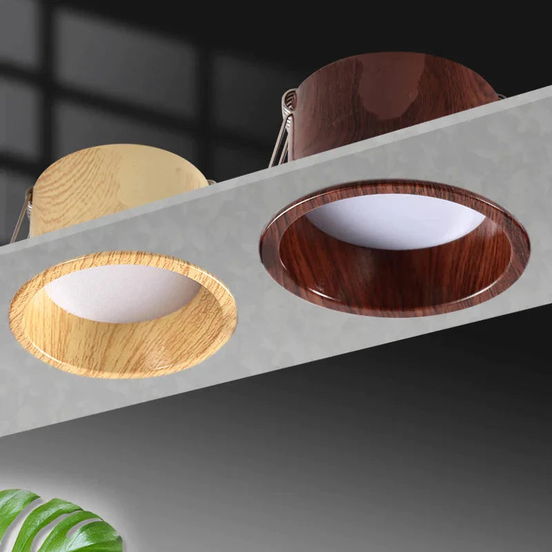 Luminaire Spot tête directionnelle en bois – Référence : Elowen5724- - Nexa Lights