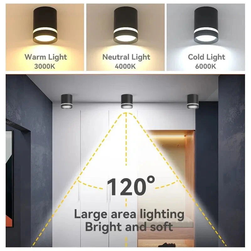 Luminaire Spot tête directionnelle finition chrome – Référence : Elysée7325- - Nexa Lights