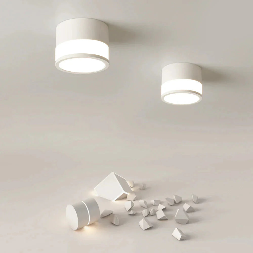 Luminaire Spot tête directionnelle finition chrome – Référence : Lysandre5724- - Nexa Lights