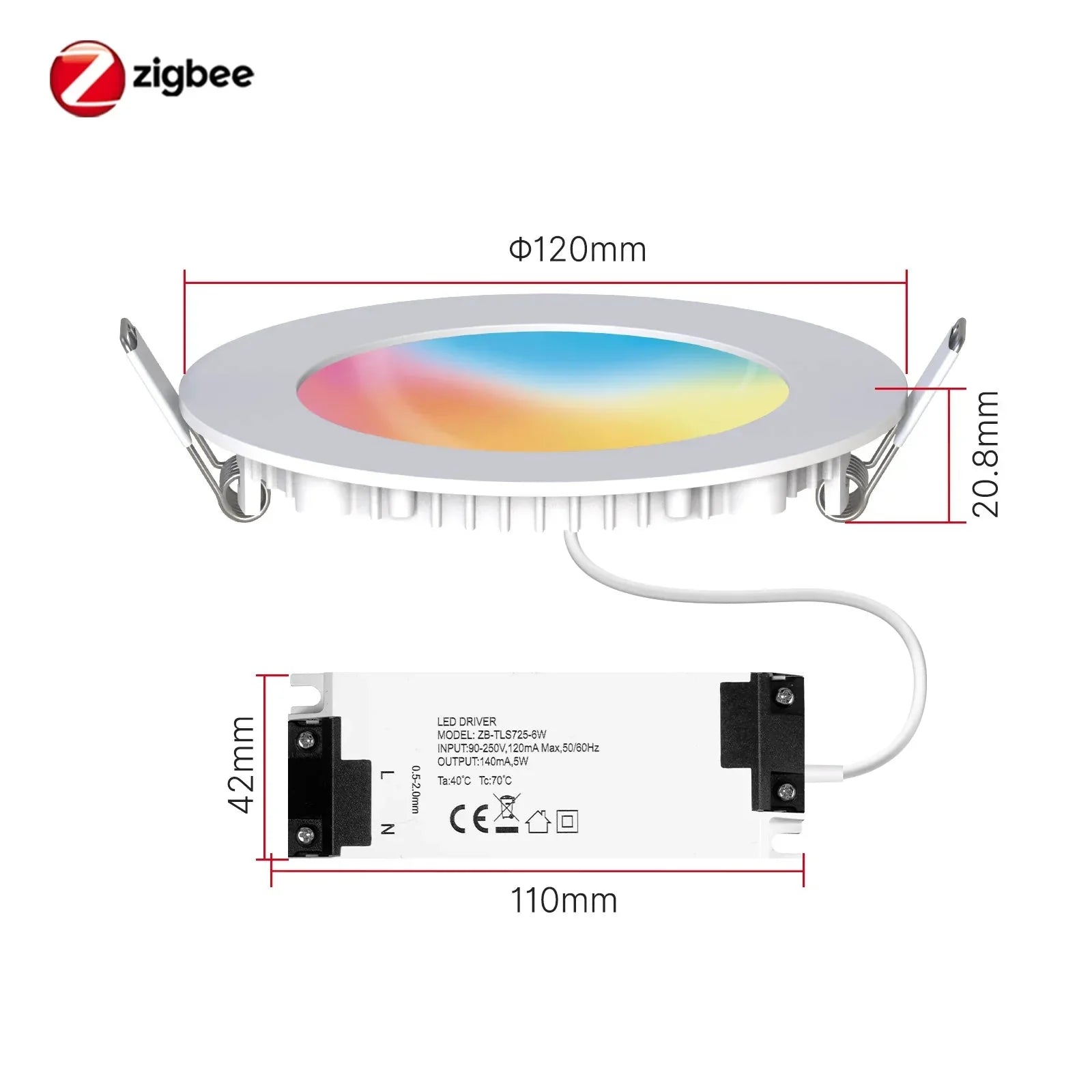 Luminaire Spot tête directionnelle finition chrome – Référence : Soline3857- - Nexa Lights