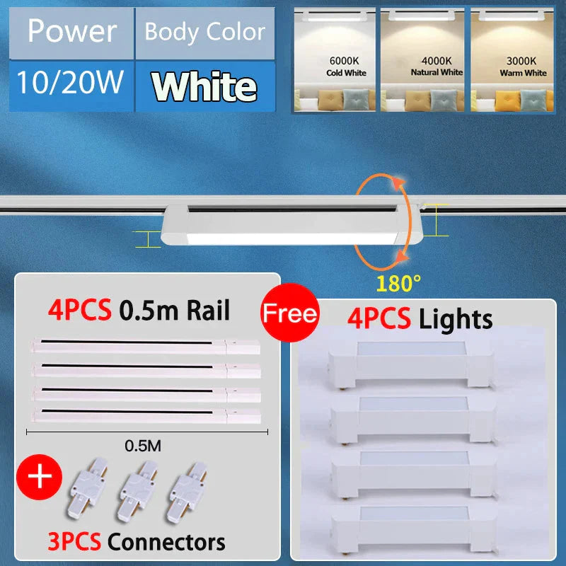 Luminaire Spot tête directionnelle finition nickel brossé – Référence : Corine7362- - Nexa Lights
