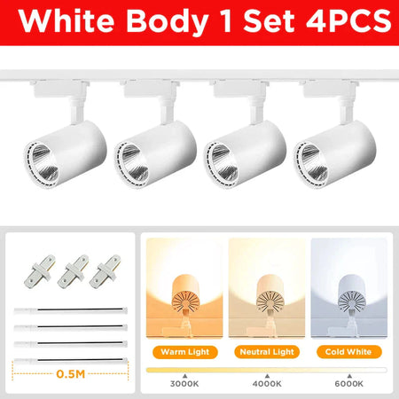 Luminaire Spot tête directionnelle finition nickel brossé – Référence : Corine7362- - Nexa Lights