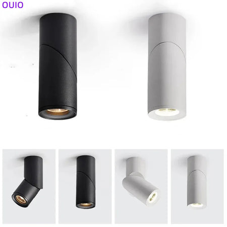 Luminaire Spot tête directionnelle finition noire – Référence : Loris7382- - Nexa Lights