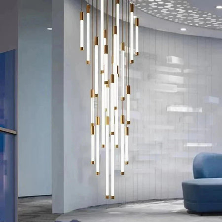 Luminaire Suspension aluminium et acrylique élégant – Référence : Marvyn5723- - Nexa Lights