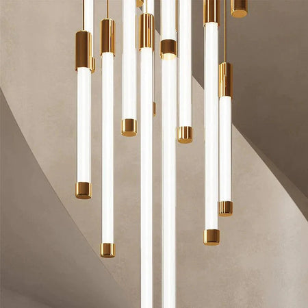 Luminaire Suspension aluminium et acrylique élégant – Référence : Marvyn5723- - Nexa Lights