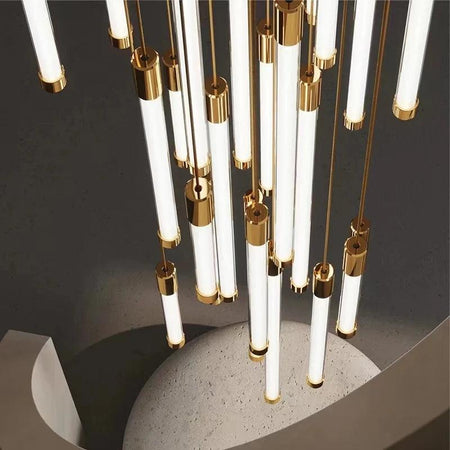 Luminaire Suspension aluminium et acrylique élégant – Référence : Marvyn5723- - Nexa Lights