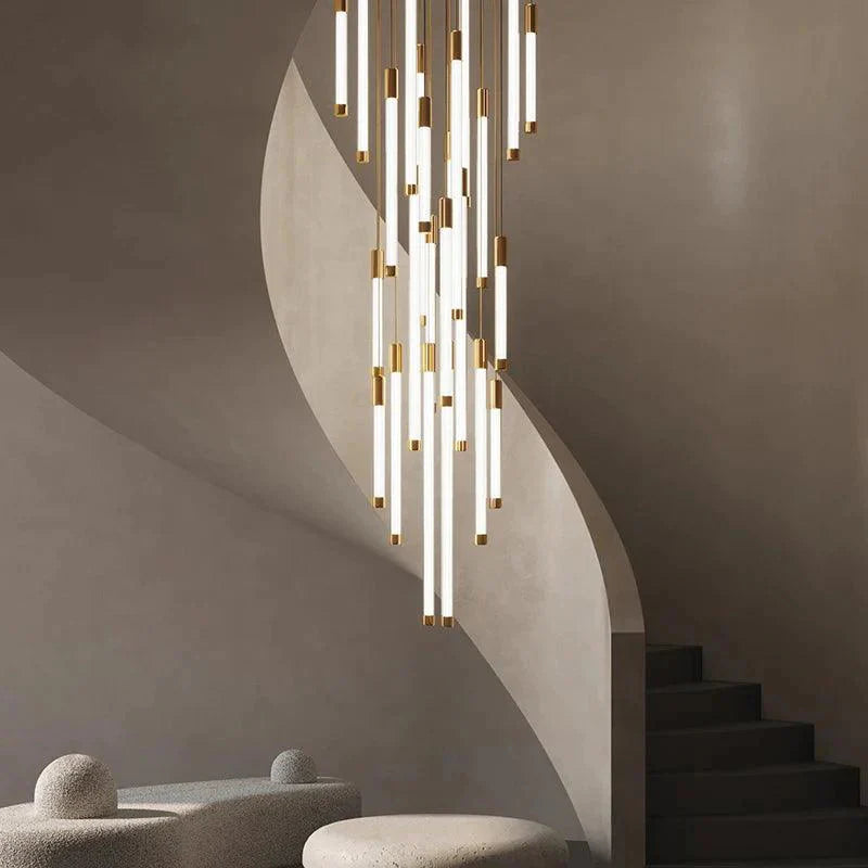 Luminaire Suspension aluminium et acrylique élégant – Référence : Marvyn5723- - Nexa Lights