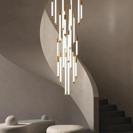 Luminaire Suspension aluminium et acrylique élégant – Référence : Marvyn5723- - Nexa Lights
