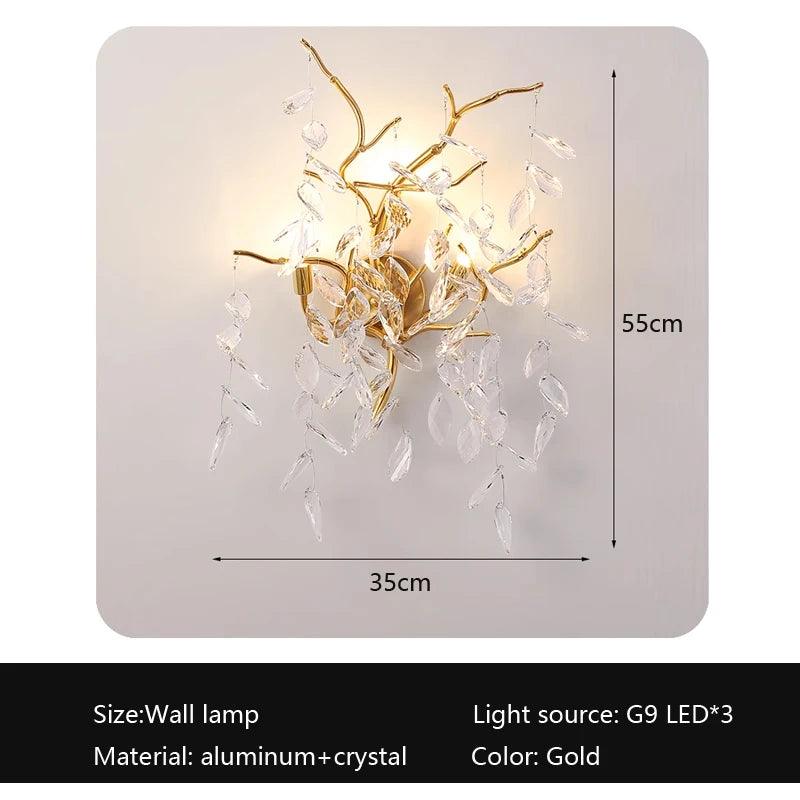 Luminaire Suspension aluminium et cristal – Référence : Lioran5623- - Nexa Lights