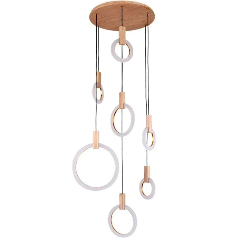 Luminaire Suspension anneaux lumineux élégants – Référence : Marvyn5820- - Nexa Lights