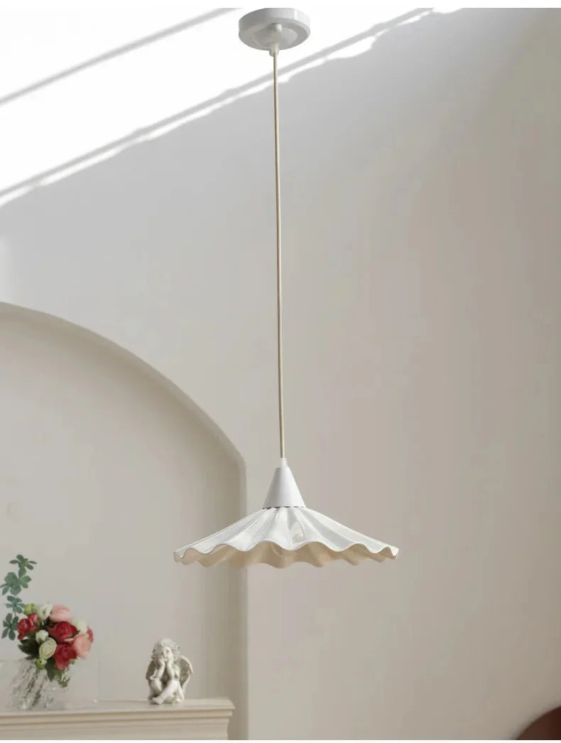 Luminaire Suspension céramique dentelle – Référence : Marisol5821- - Nexa Lights
