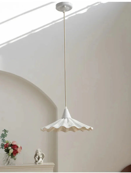 Luminaire Suspension céramique dentelle – Référence : Marisol5821- - Nexa Lights