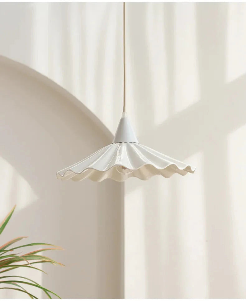 Luminaire Suspension céramique dentelle – Référence : Marisol5821- - Nexa Lights