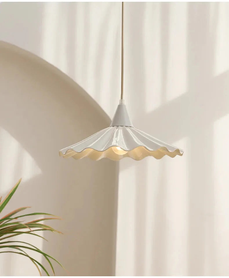 Luminaire Suspension céramique dentelle – Référence : Marisol5821- - Nexa Lights