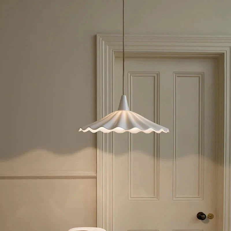 Luminaire Suspension céramique dentelle – Référence : Marisol5821- - Nexa Lights