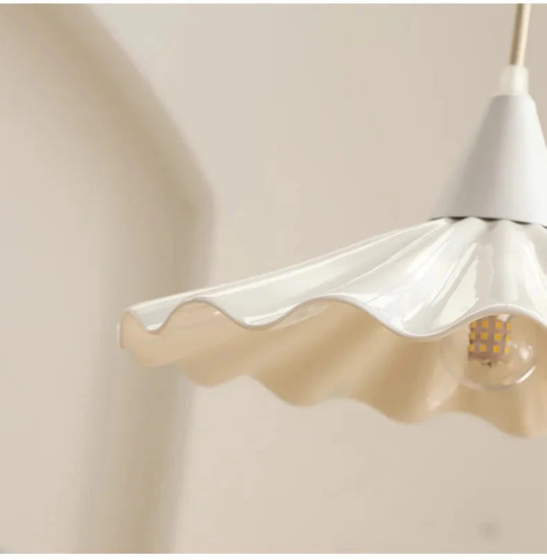 Luminaire Suspension céramique dentelle – Référence : Marisol5821- - Nexa Lights