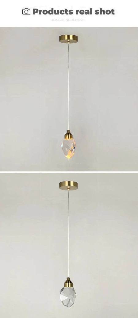 Luminaire Suspension cristal éclatant – Référence : Marvyn5623- - Nexa Lights