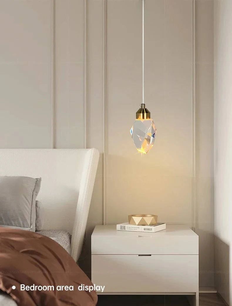 Luminaire Suspension cristal éclatant – Référence : Marvyn5623- - Nexa Lights