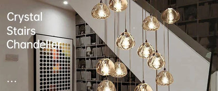 Luminaire Suspension cristal éclatant – Référence : Marvyn5623- - Nexa Lights