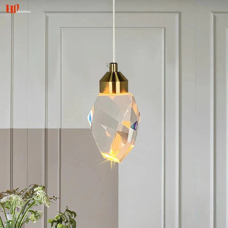 Luminaire Suspension cristal éclatant – Référence : Marvyn5623- - Nexa Lights