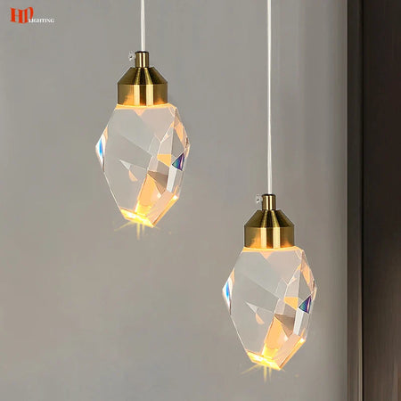 Luminaire Suspension cristal éclatant – Référence : Marvyn5623- - Nexa Lights